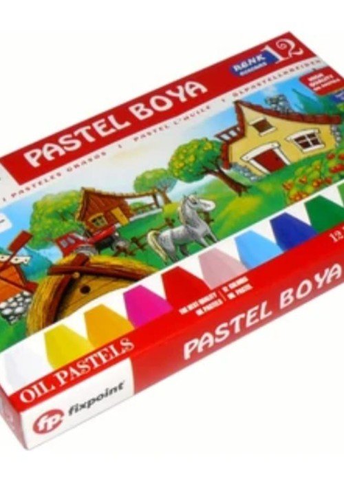 Fixpoint 12 Renk Pastel Boya Seti | Canlı Renkler, Yumuşak Doku, Kolay Karışım Fixpoint 12 Renk Pastel Boya Seti | Canlı Renkler, Yumuşak Doku, Kolay Karışım