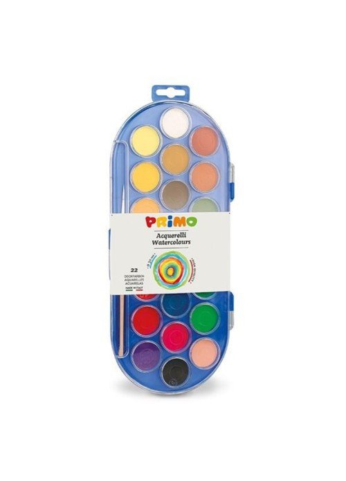Primo Aquaralli Suluboya Seti - 22 Renk Primo Aquaralli Suluboya Seti - 22 Renk