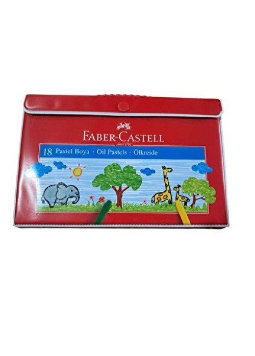 18'li Faber-Castell Oil Pastels (Yağlı Pastel) Boya - Çocuk Serisi 18'li Faber-Castell Oil Pastels (Yağlı Pastel) Boya - Çocuk Serisi
