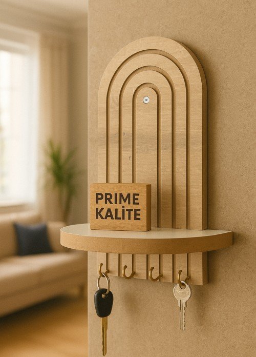 Prime Kalite Dekoratif Duvar Rafı Anahtarlık