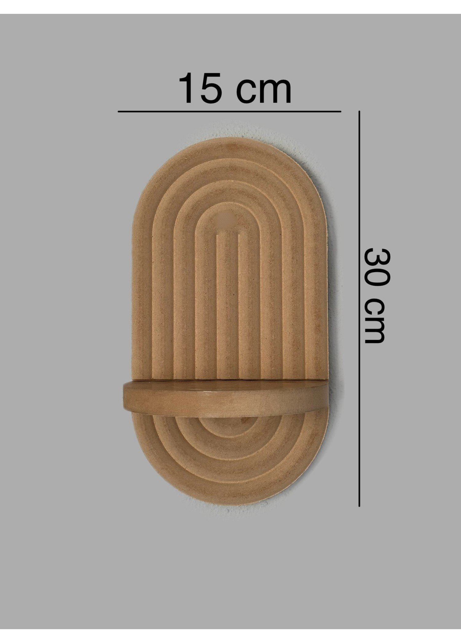 Dekoratif Duvar Rafı