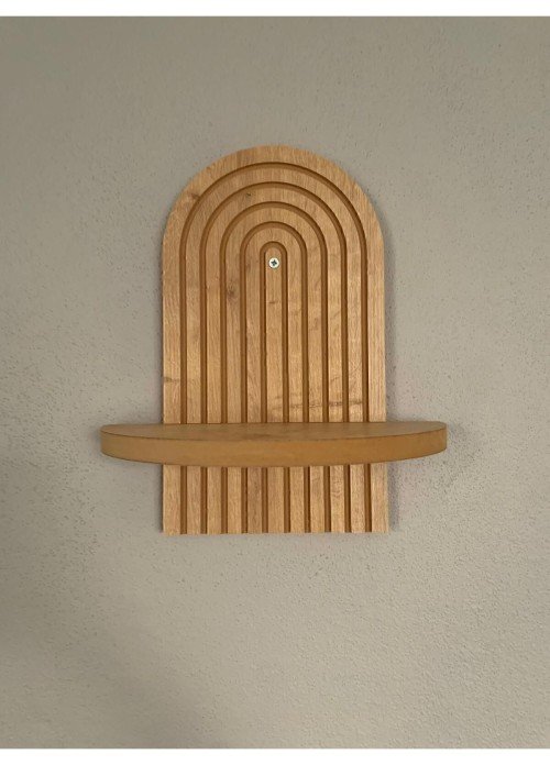 Dekoratif Duvar Rafı (20x35)