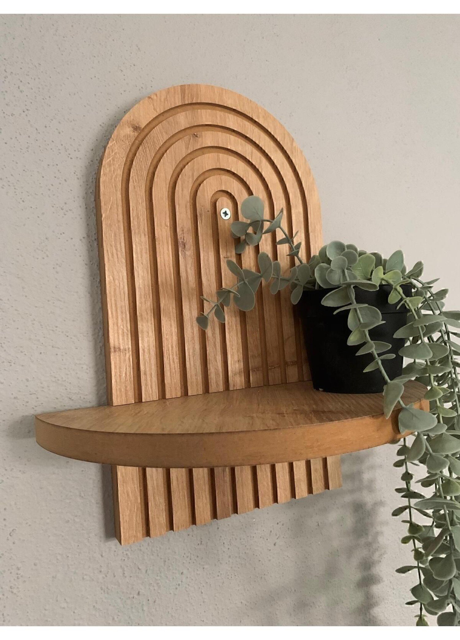 Dekoratif Duvar Rafı (20x35)