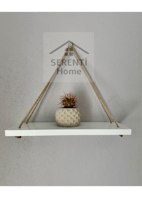 Halatlı Duvar Rafı(40x15) Halatlı Duvar Rafı(40x15)