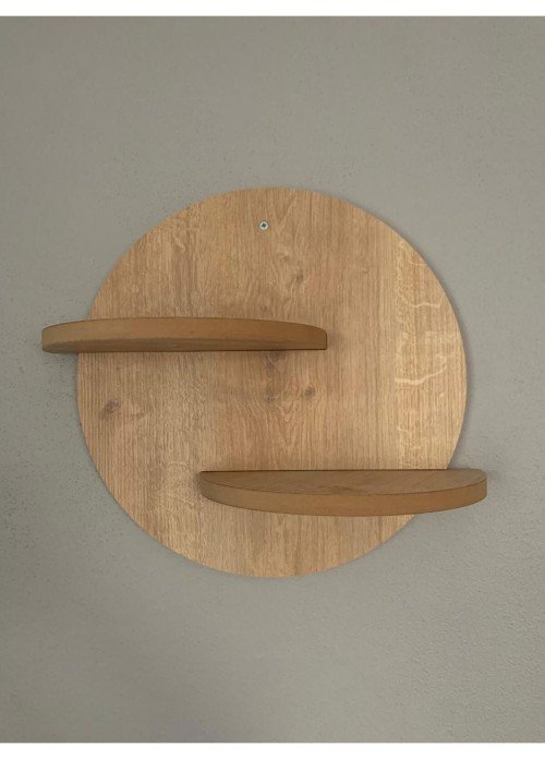 Yuvarlak Duvar Rafı
