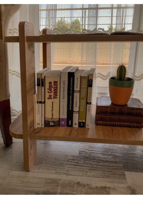 Çok Amaçlı Kitaplık Sehpa Raf