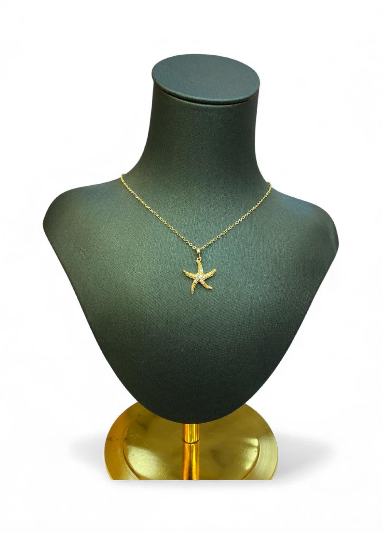 Altın Renkli Deniz Yıldızı Figürlü Kolye Altın Renkli Deniz Yıldızı Figürlü Kolye